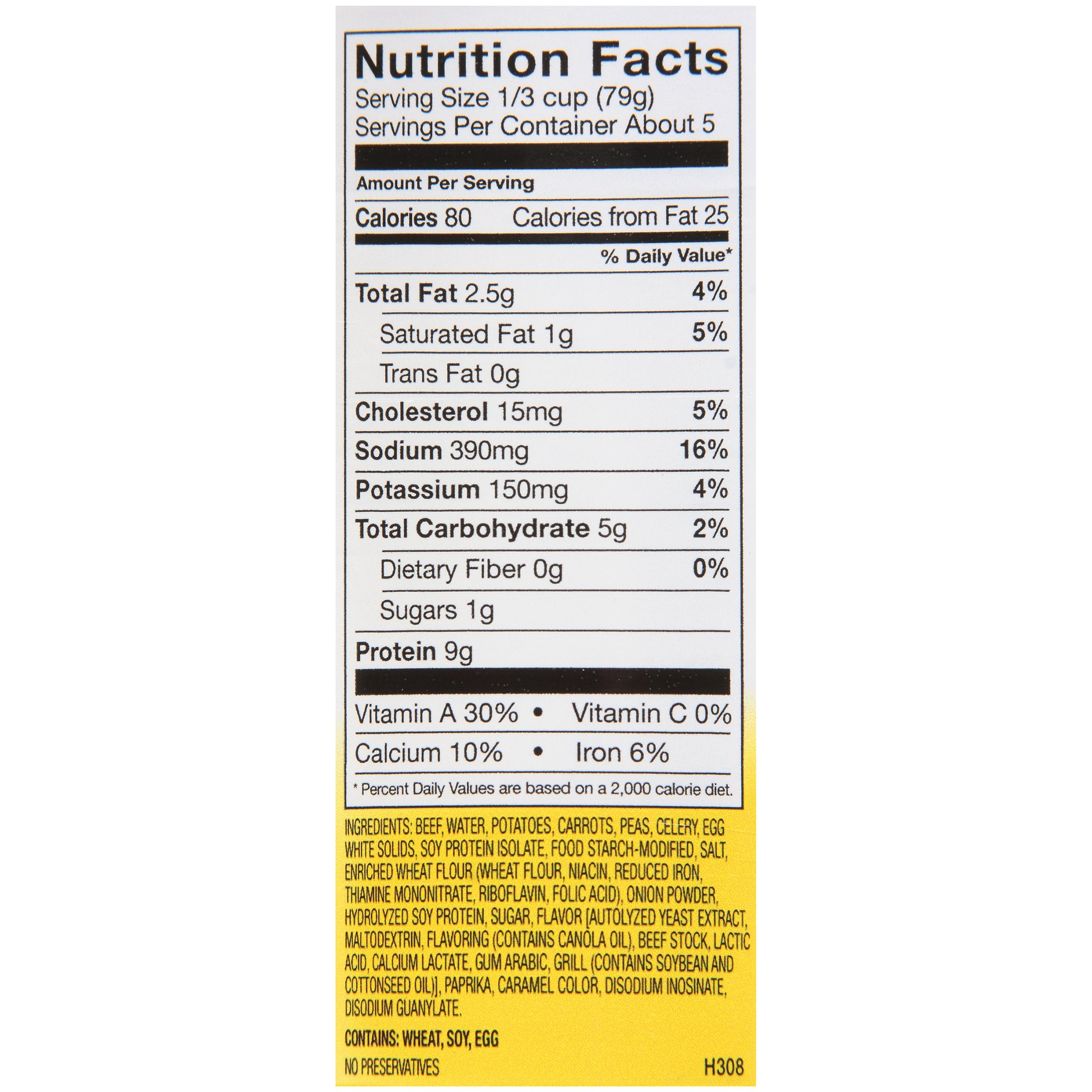 Thick-It Pure Beef Stew Thickened Food, 15-ounce Can-Thickened Food Thick-It 15 oz. Can Beef Stew Flavor Puree IDDSI Level 4 Extremely Thick/Pureed