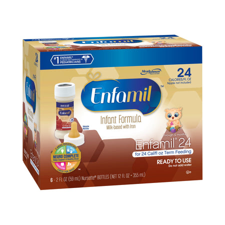 Enfamil® 24 Ready to Use Infant Formula, 2-ounce bottle - Nutritionals and Feeding Supplies>Nutritionals>Infant & Pediatri...