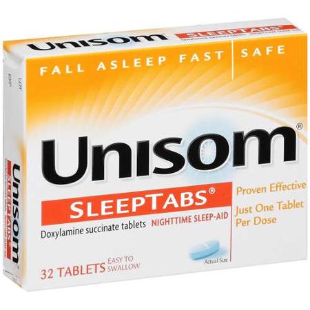 Unisom� SleepTabs Nighttime Sleep-Aid-Sleep Aid Unisom� 32 per Bottle Tablet 25 mg Strength