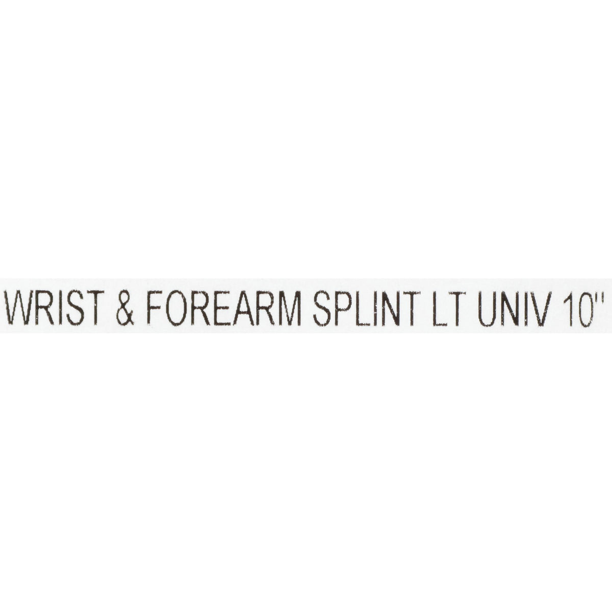 McKesson Left Wrist / Forearm Splint, One Size Fits Most-Wrist / Forearm Brace McKesson Aluminum / Nylon / Foam / Flannelette Left Hand Black / Blue One Size Fits Most