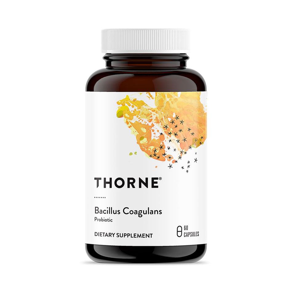 Thorne Bacillus Coagulans Probiotic Dietary Supplement-Probiotic Dietary Supplement THORNE Bacillus Coagulans 60 Per Bottle Capsule