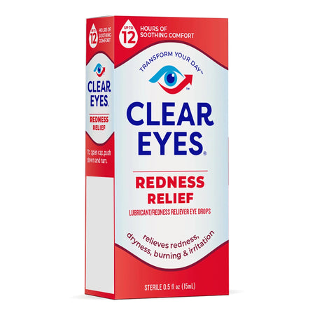 Clear Eyes Allergy Eye Relief-Allergy Eye Relief Clear Eyes 0.5 oz. Eye Drops