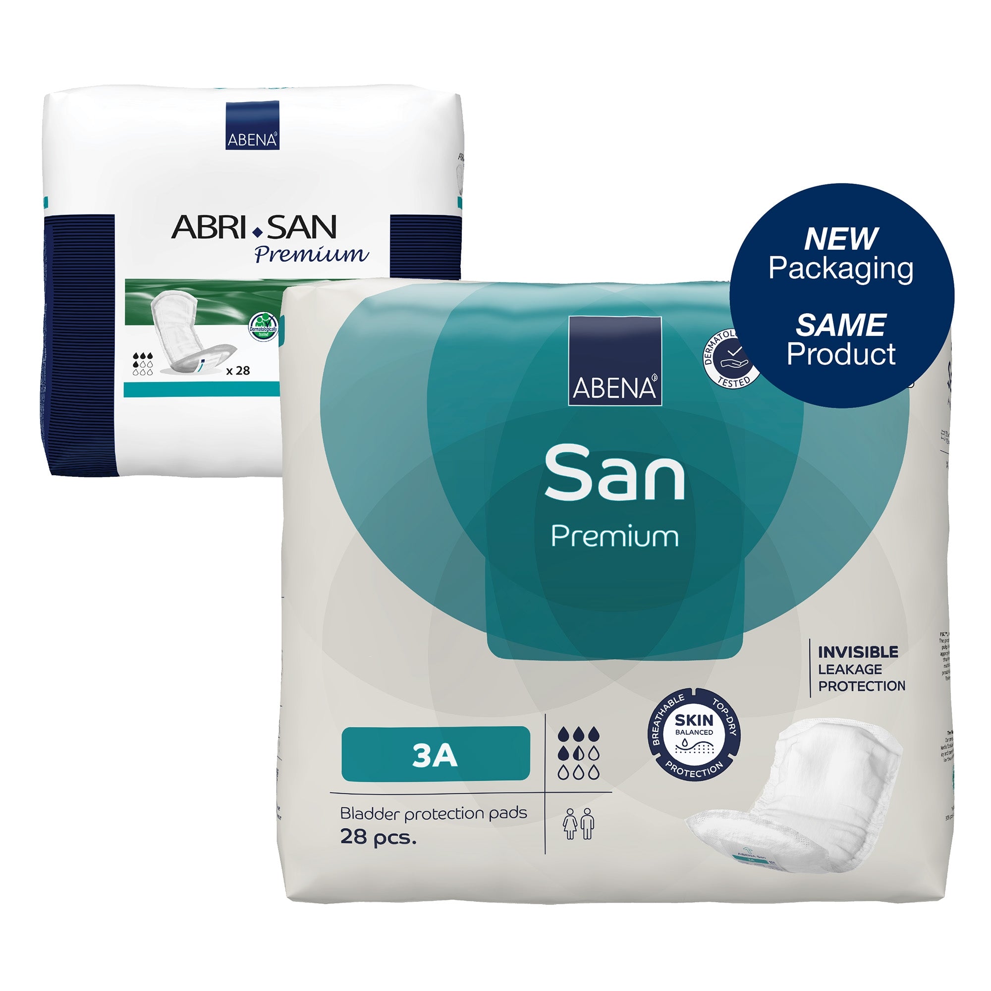 Abena® San 3A Premium Bladder Protection Pads - Incontinence>Incontinence Liners and Pads - Abena North America
