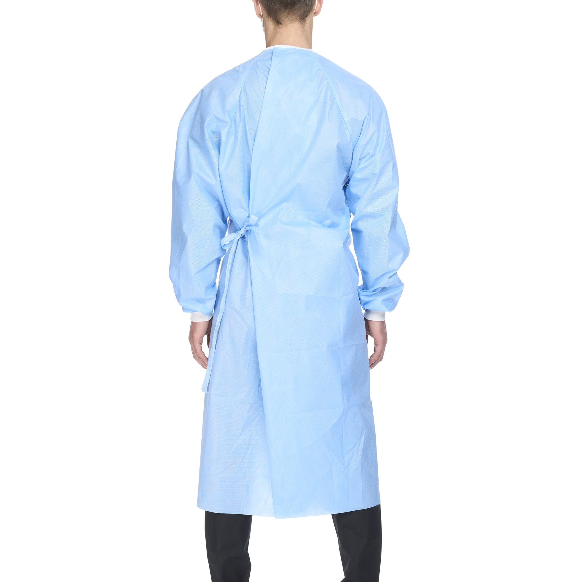 Halyard Basics Nonreinforced Surgical Gown with Towel, Extra Large - Apparel>Gowns>Surgical Gowns - O&M Halyard Inc