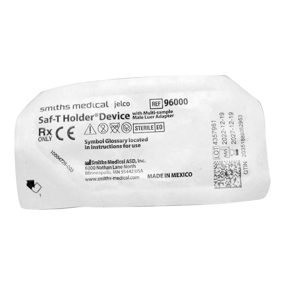 Jelco Saf-T Holder Blood Transfer Device for use with Blood Collection Sets-Blood Transfer Device Jelco Saf-T Holder For use with Blood Collection Sets