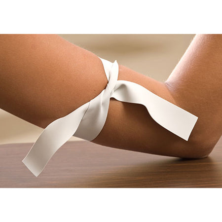 Graham Medical Tourniquet Band, White, 1 x 18 Inch - IV Therapy>Tourniquets - Graham Medical Products