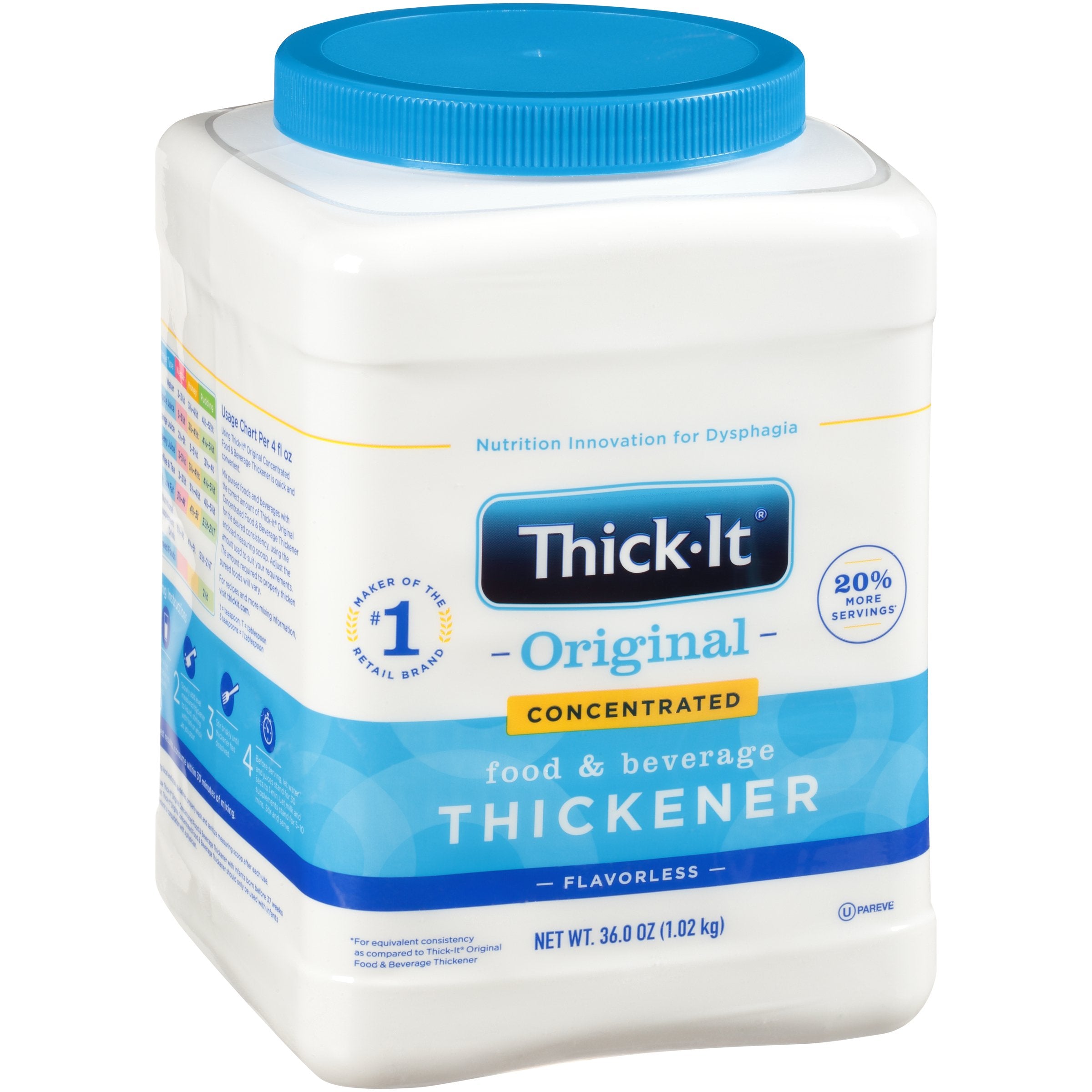 Thick-It® Original Concentrated Food and Beverage Thickener, 36-ounce canister - Nutritionals and Feeding Supplies>Nutriti...