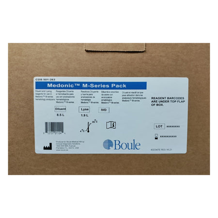 CDS Medonic Reagent Kit for use with CDS Medonic M Series Hematology Analyzer, Lyse test-Hematology Reagent CDS Medonic Diluent / Lyse For CDS Medonic M Series Hematology Analyzer