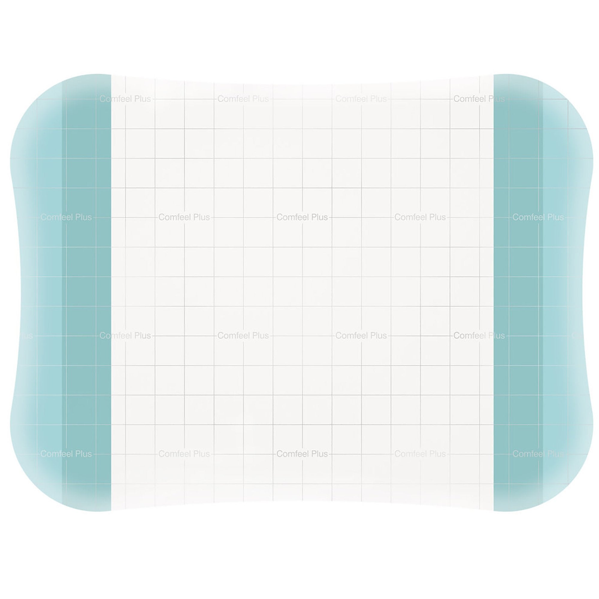 Comfeel Plus Transparent Hydrocolloid Dressing, 2 x 2 Inch-Thin Hydrocolloid Dressing Comfeel Plus Transparent Thin Film Backing 2 X 2-3/4 Inch Rectangle Hydrocolloid / Sodium Carboxymethylcellulose (CMC) / Film