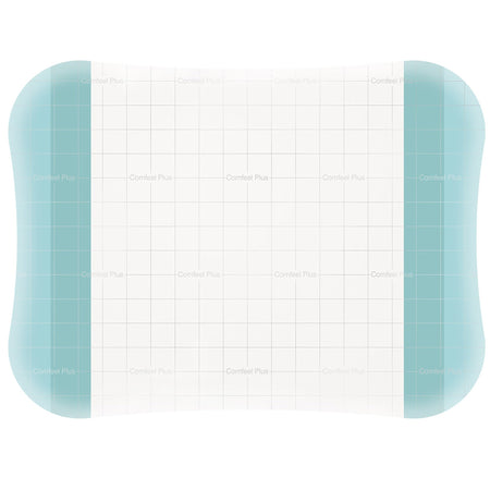 Comfeel Plus Transparent Hydrocolloid Dressing, 2 x 2 Inch-Thin Hydrocolloid Dressing Comfeel Plus Transparent Thin Film Backing 2 X 2-3/4 Inch Rectangle Hydrocolloid / Sodium Carboxymethylcellulose (CMC) / Film
