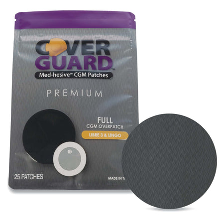 Sensor Overpatch Cover Guard Black For FreeStyle Libre 3 - Diagnostic Instruments and Supplies>Diagnostic Accessories - Ve...