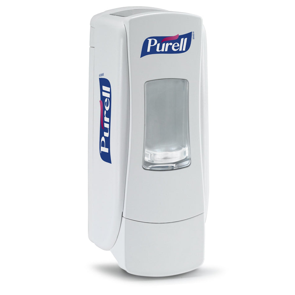 Purell� ADX-7� Hand Hygiene Dispenser, 700 mL-Hand Hygiene Dispenser Purell� ADX-7� White Manual Push 700 mL Wall Mount