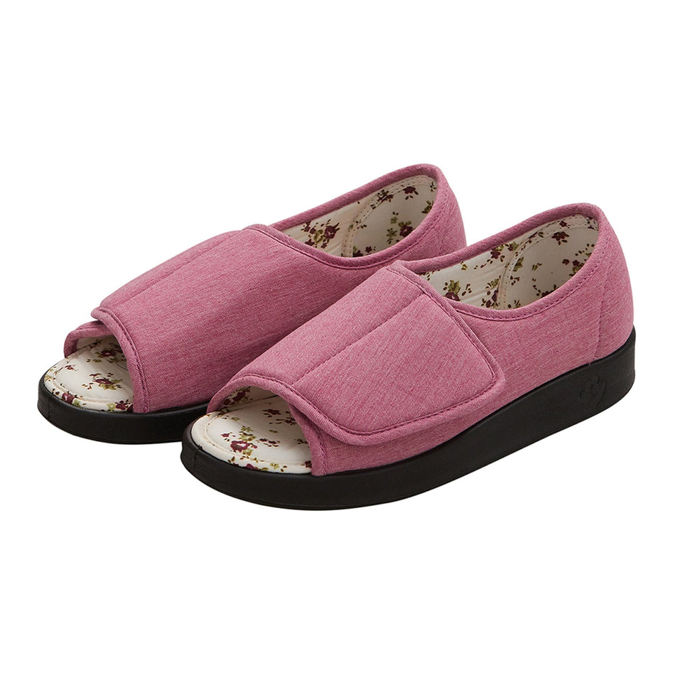 Silverts Hook and Loop Closure Shoe, Size 11, Misty Rose-Shoe Silverts Size 11 Female Adult Misty Rose