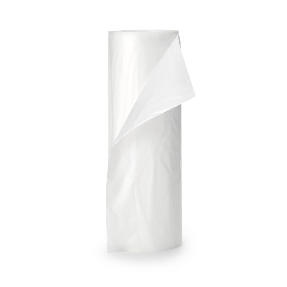 McKesson Extra Heavy Plus Duty Trash Bag, Clear, 45 gal.-Trash Bag McKesson 45 gal. Clear LLDPE 0.90 mil 40 X 46 Inch Star Seal Bottom Coreless Roll
