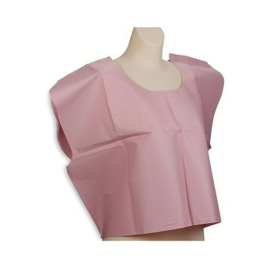 Exam Cape Tidi® Mauve One Size Fits Most Front / Back Opening Without Closure Unisex