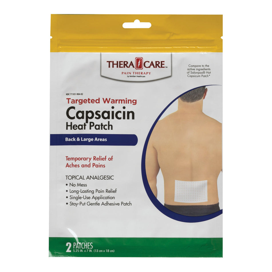 Topical Pain Relief TheraCare Capsaicin Patch