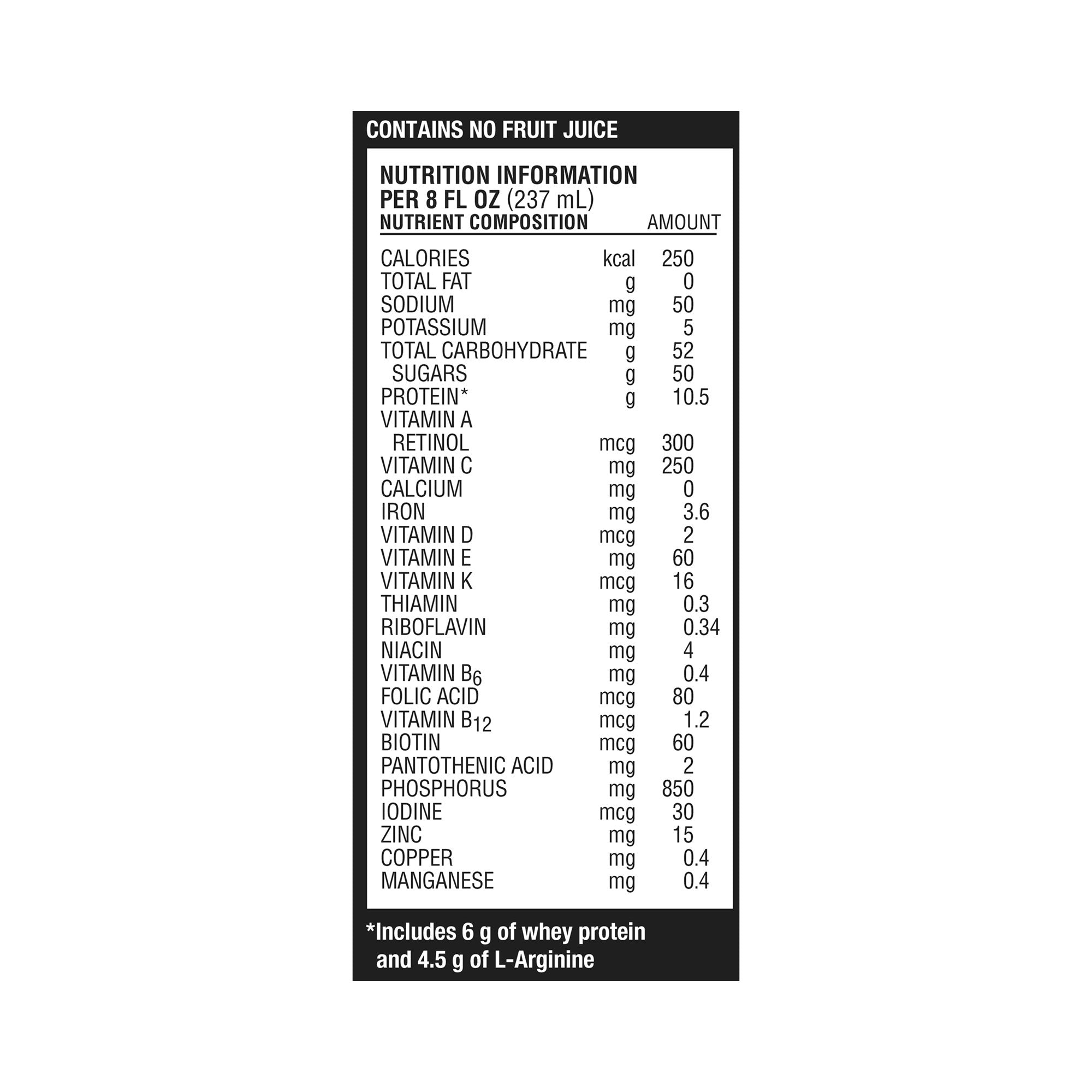 Arginaid Extra® Orange Arginine-Intensive Drink, 8-ounce carton