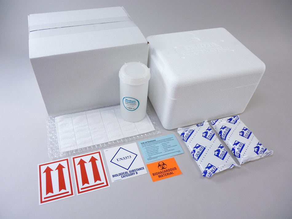 Refrigerated Shipping System Therapak® 4 X 6 X 8 Small Cooler For Shipping of Category B Substances