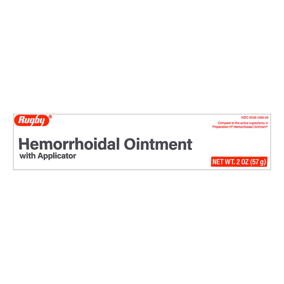 Rugby® Hemorrhoidal Ointment, 2 ounces, with Applicator - Pharmaceuticals>Over the Counter>Gastrointestinal>Hemorrhoid Rel...