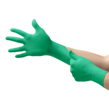 Neogard Polychloroprene Exam Glove, Small, Green-Exam Glove Neogard Small NonSterile Polychloroprene Standard Cuff Length Textured Fingertips Green Not Rated