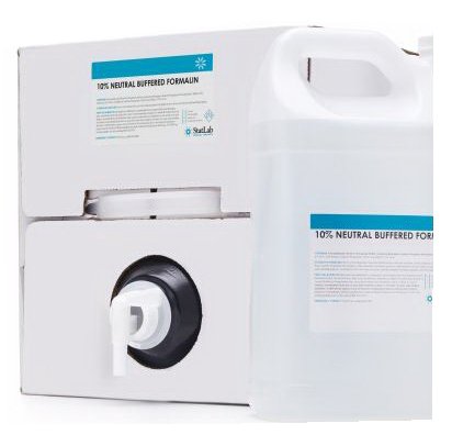 StatLab Medical Neutral Buffered Formalin Histology Reagent, 5-gallon Cubitainer-Histology Reagent Neutral Buffered Formalin Fixative 10% / pH 7.0 5 gal.