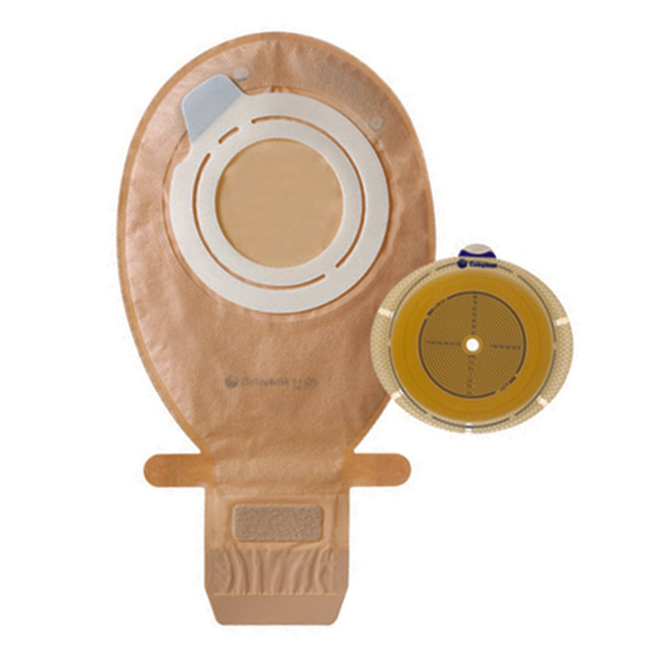 Ostomy Pouch SenSura® Flex Wide Two-Piece System Maxi Length Convex, Trim to Fit 3/4 to 1-7/8 Inch Stoma Drainable