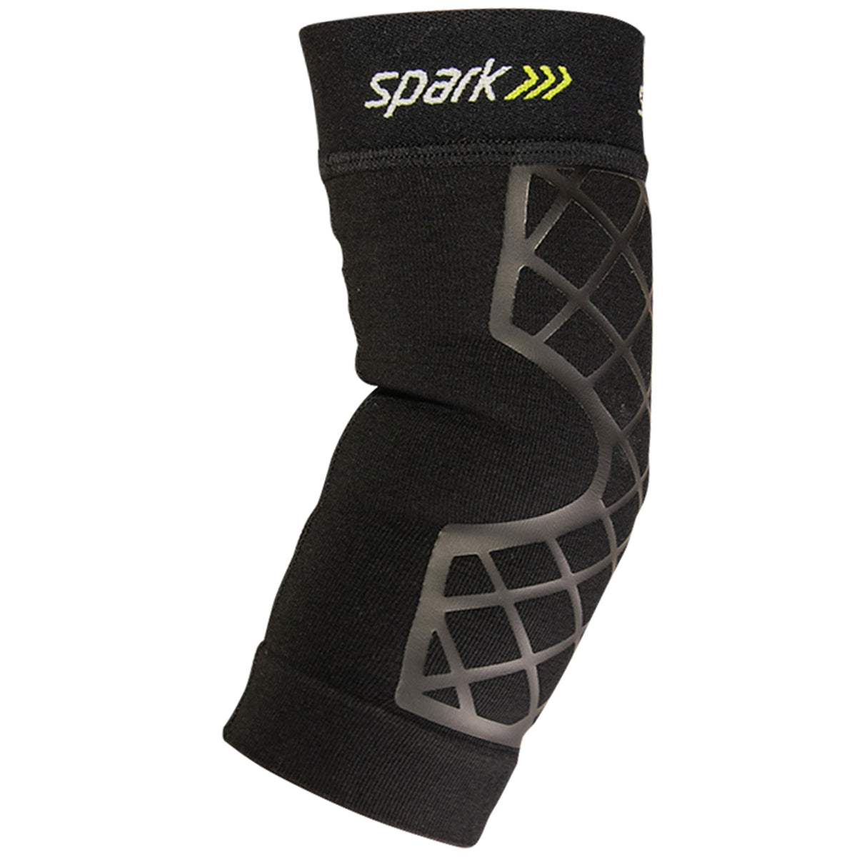 Spark Kinetic Elbow Support, Large-Elbow Support Spark Kinetic Large Pull-On Sleeve Left or Right Elbow 12-1/2 to 15 Inch Elbow Circumference Black