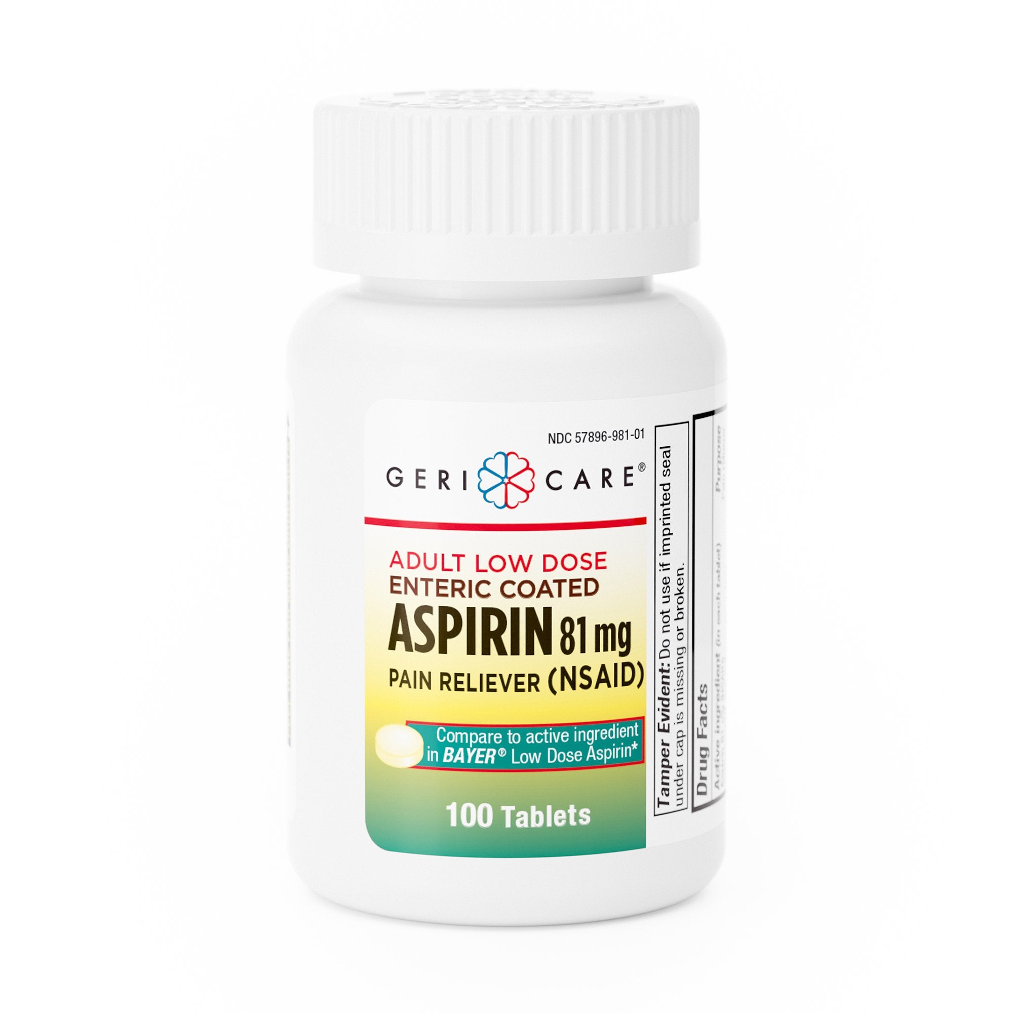 Geri-Care® Low-Dose Aspirin - Pharmaceuticals>Over the Counter>Pain Relief - Geri-Care