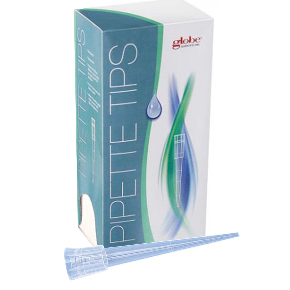 Pipetman Universal Reference Pipette Tip, 0.1 to 10 L-Pipette Tip Globe Scientific 0.1 to 10 L Graduated NonSterile