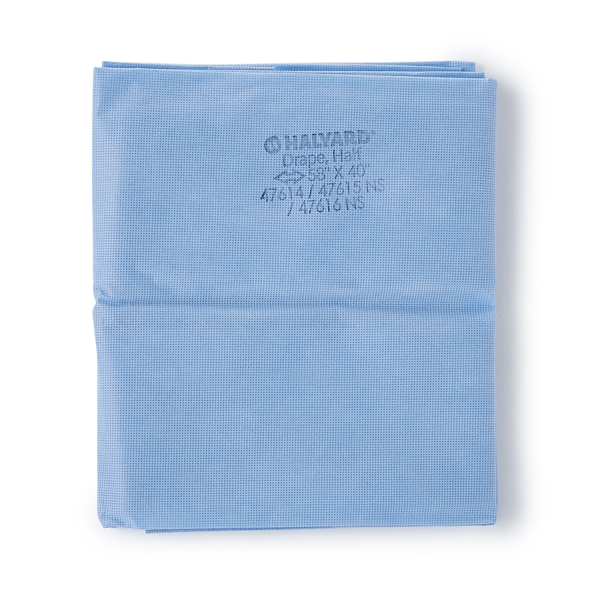 Halyard Sterile Half General Purpose Drape, 40 x 58 Inch-General Purpose Drape Half Drape 40 W X 58 L Inch Sterile