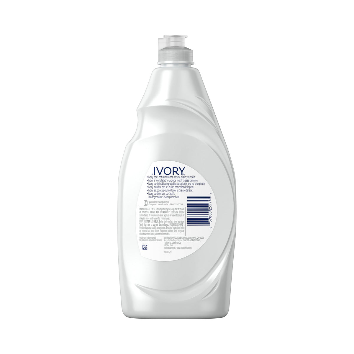 Ultra Ivory® Dish Detergent-Dish Detergent Ultra Ivory® 24 oz. Squeeze Bottle Liquid Concentrate Classic Scent