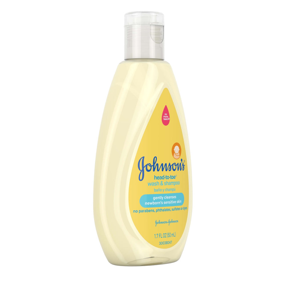 Johnson's� Baby Head-to-Toe� Wash and Shampoo-Baby Shampoo and Body Wash Johnson's� Baby Head-to-Toe� 13.6 oz. Flip Top Bottle Scented