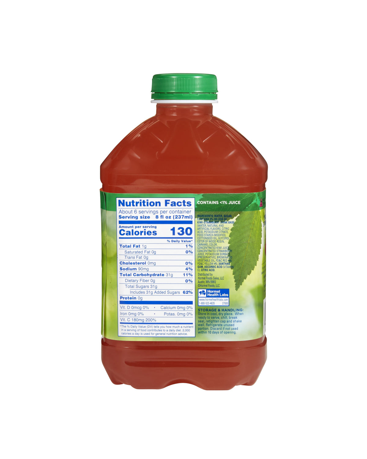 Thick & Easy® Clear Nectar Consistency Kiwi Strawberry Thickened Beverage - Nutritionals and Feeding Supplies>Nutritionals...