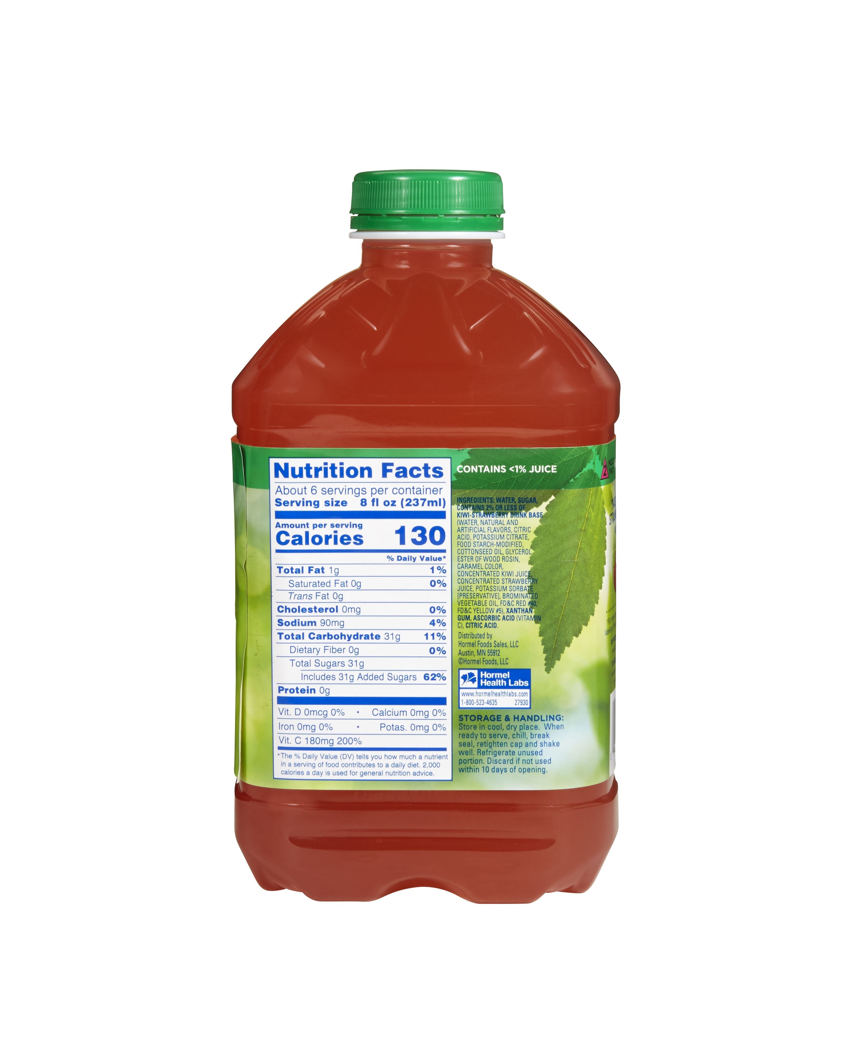 Thick & Easy® Clear Nectar Consistency Kiwi Strawberry Thickened Beverage - Nutritionals and Feeding Supplies>Nutritionals...