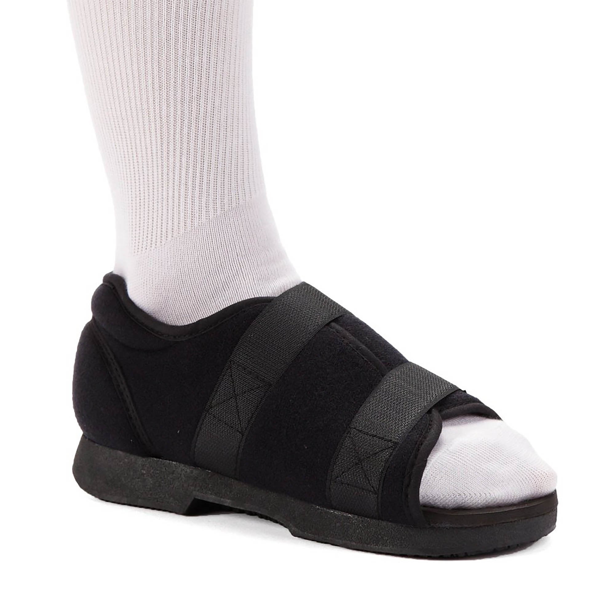 ssur Soft Top Post-Op Shoe, Male, X-Large-Soft Top Post-Op Shoe ssur X-Large Adult Black