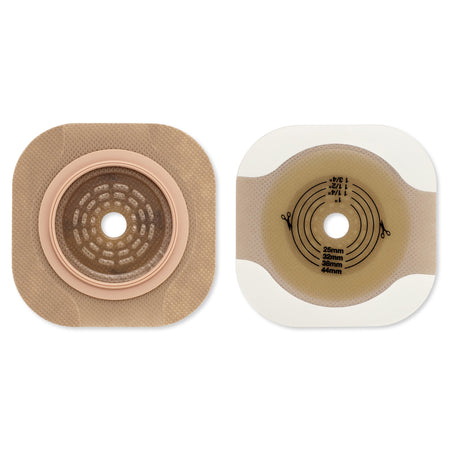 New Image Flat CeraPlus Ostomy Barrier with Adhesive Tape Borders, 1-1/8 Inch Opening-"Ostomy Barrier New Image Flat CeraPlus Precut, Extended Wear Adhesive Tape Borders 1-3/4 Inch Flange Green Code 1-1/8 Inch Opening"