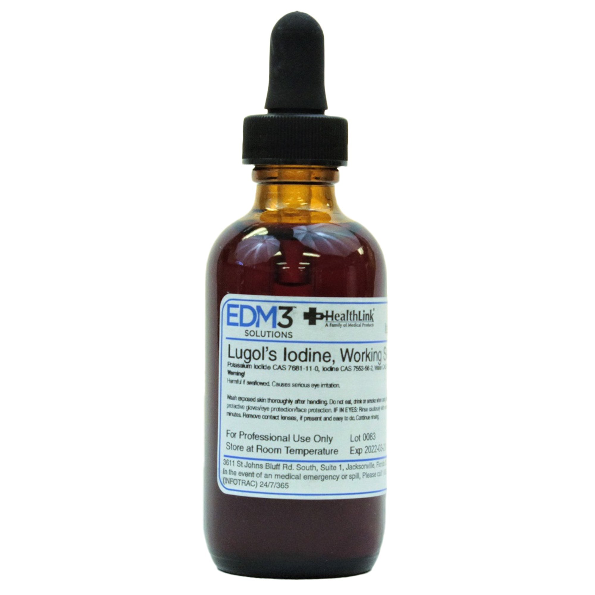 Healthlink Lugol's Solution-Lugol's Iodine Stain 2 oz.