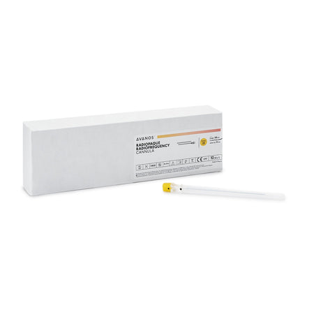 Avanos Radiofrequency Cannula, 20 Gauge, 100 mm length-"Radiofrequency Cannula Avanos 20 Gauge 100 mm Insulated Active Tip, 10 mm"