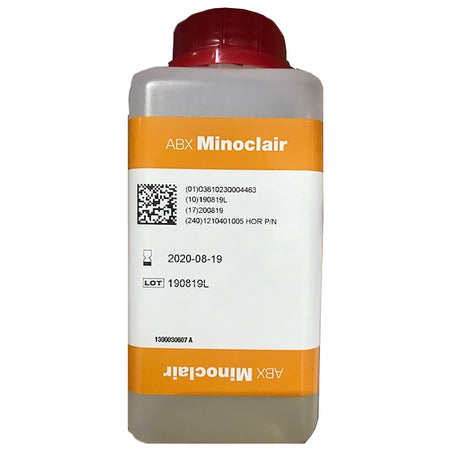 ABX Pentra Minoclair Reagent for ABX Micros 45 / 60 Analyzers, Hematology test-Hematology System Reagent ABX Pentra Minoclair Enzymatic Solution For ABX Micros 45 / 60 Analyzers