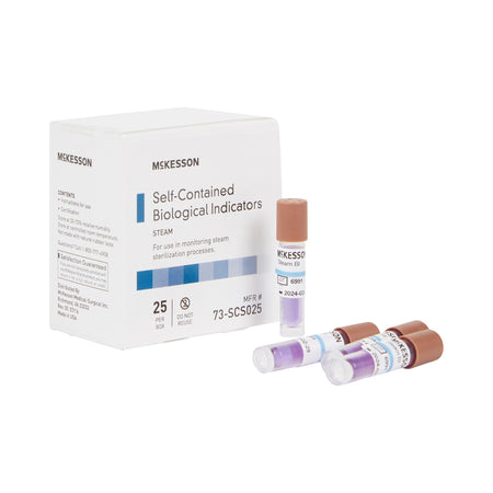 McKesson Sterilization Biological Indicator Vial-McKesson Sterilization Biological Indicator Vial Steam