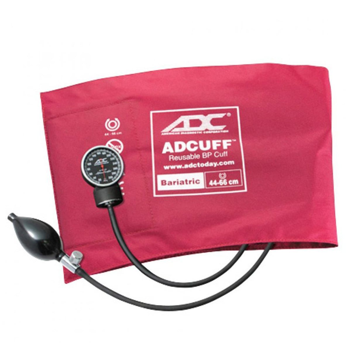 American Diagnostic Corp Diagnostic Sphygmomanometer With Cuff-Aneroid Sphygmomanometer Unit Bariatric Diagnostix720 Series Bariatric Cuff Nylon Cuff 44 - 66 cm Pocket Aneroid