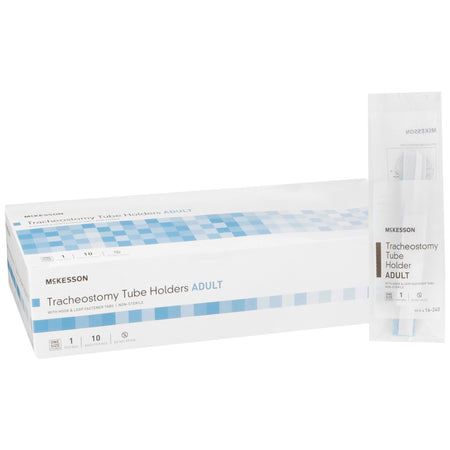 McKesson Tracheostomy Tube Holder-Tracheostomy Tube Holder McKesson One Size Fits Most Adult
