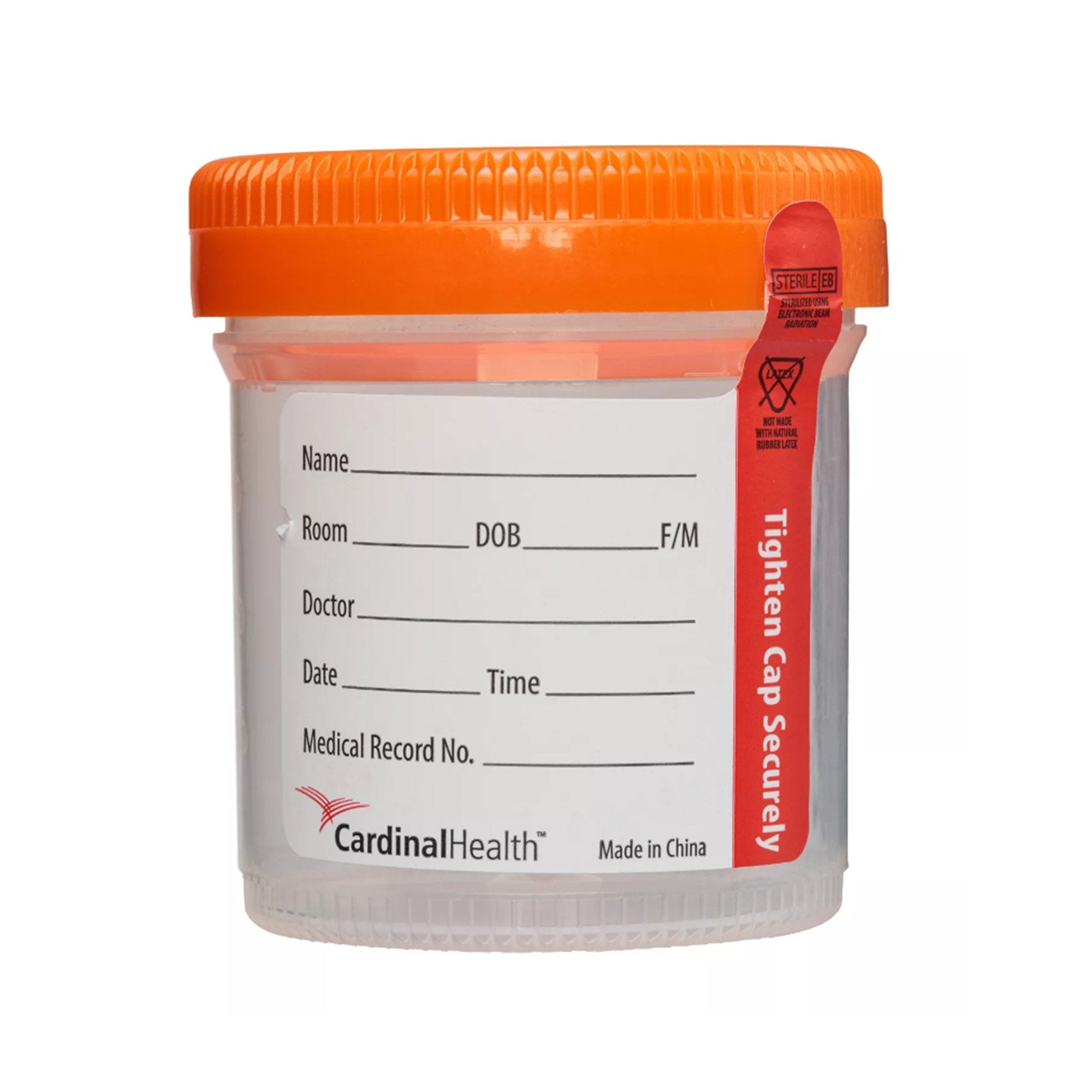 Urine Specimen Container 53 X 62 mm 90 mL (3 oz.) Screw Cap Sterile - Clinical Laboratory>Specimen Collection>Specimen Col...