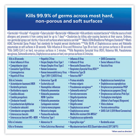 Lysol� I.C.� Surface Disinfectant, 19 oz. Aerosol Spray Can-Lysol� I.C.� Surface Disinfectant Alcohol Based Aerosol Spray Liquid 19 oz. Can Scented NonSterile
