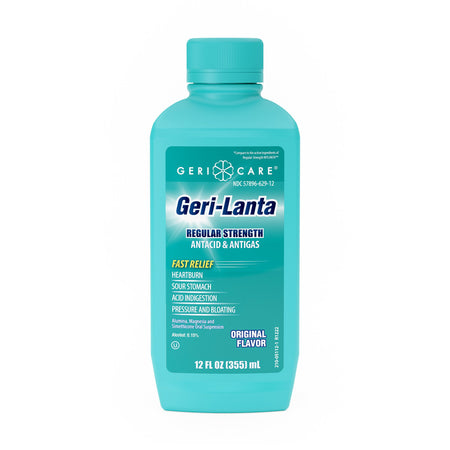 Geri-Care Geri-Lanta Antacid Liquid Relief for Gas and Heartburn-Antacid Geri-Care Liquid 12 oz.
