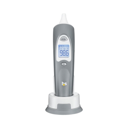 HealthSmart Standard Instant Read Infrared Digital Ear Thermometer-Tympanic Ear Thermometer HealthSmart Ear Probe Handheld