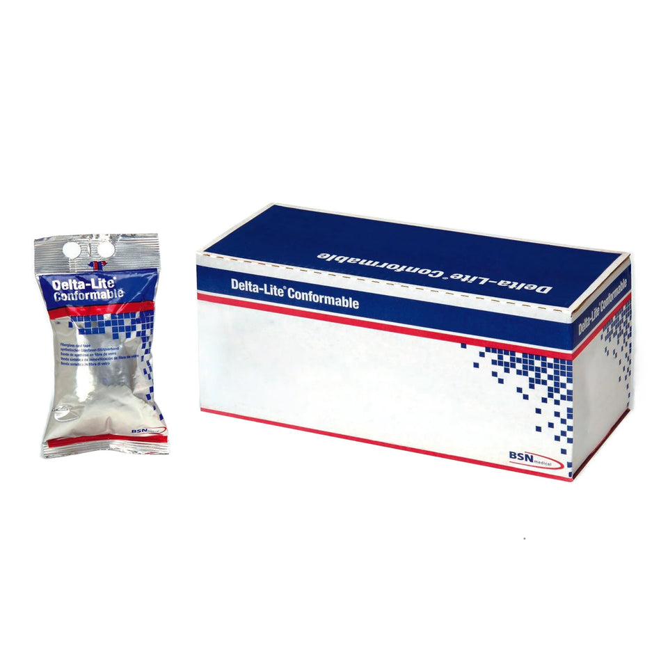 Delta-Lite Conformable White Cast Tape, 3 Inch x 4 Yard-Cast Tape Delta-Lite Conformable 3 Inch X 12 Foot Fiberglass White