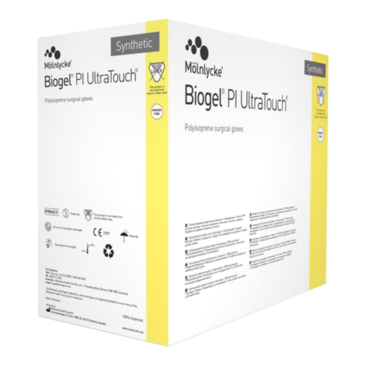 Biogel PI UltraTouch Polyisoprene Surgical Glove, Size 7, Opaque Beige-Surgical Glove Biogel PI UltraTouch Size 7 Sterile Polyisoprene Standard Cuff Length Micro-Textured Opaque Beige Chemo Tested