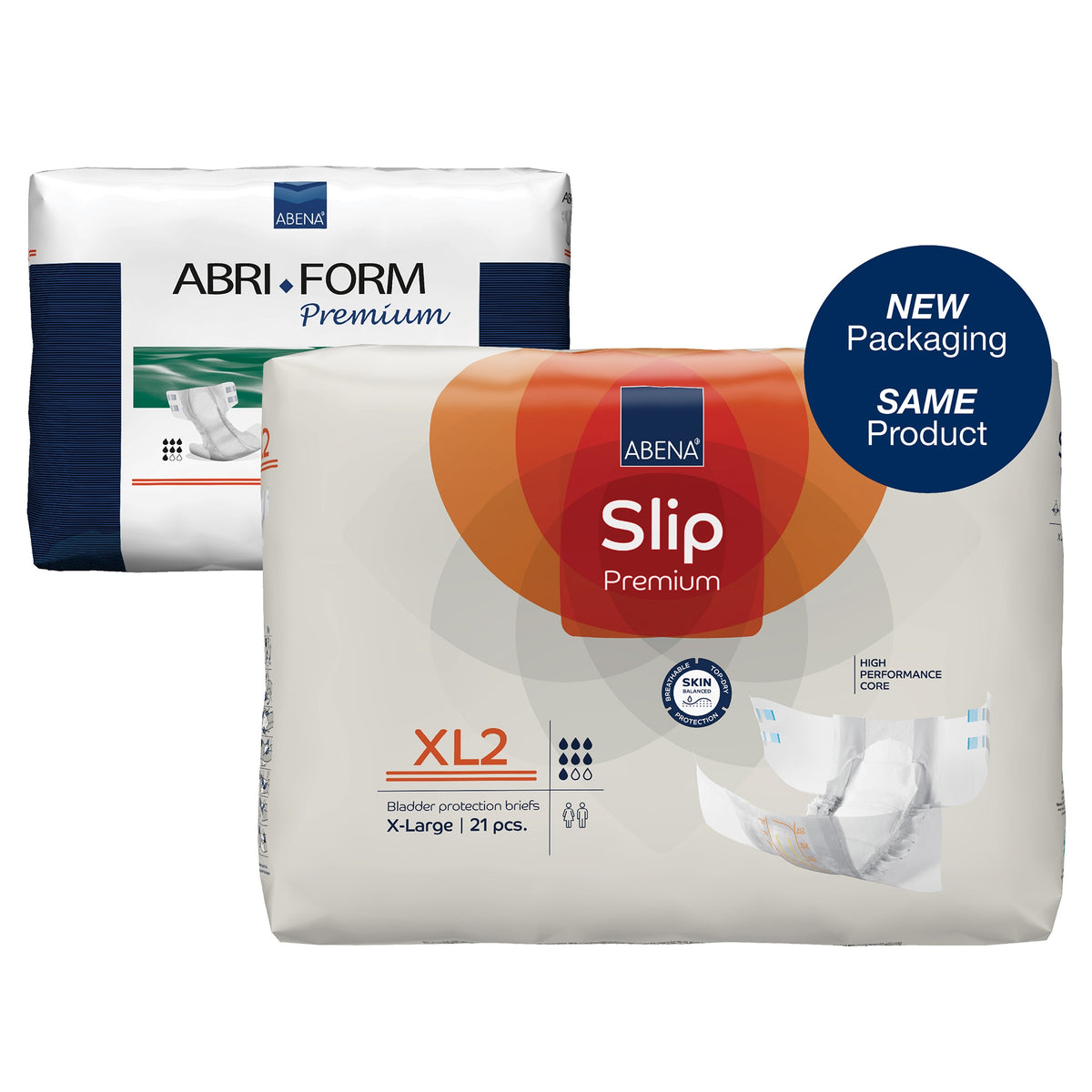 Abena Slip Premium XL2 Incontinence Brief, X-Large-Unisex Adult Incontinence Brief Abena Slip Premium XL2 X-Large Disposable Heavy Absorbency