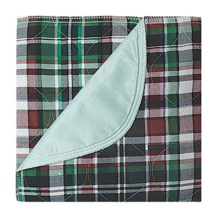 Beck's Classic Underpads, Moderate Absorbency, 3-Layer Construct, 5-Thread Stitch, Napa Blue-Reusable Underpad 34 X 36 Inch Polyester / Rayon Moderate Absorbency